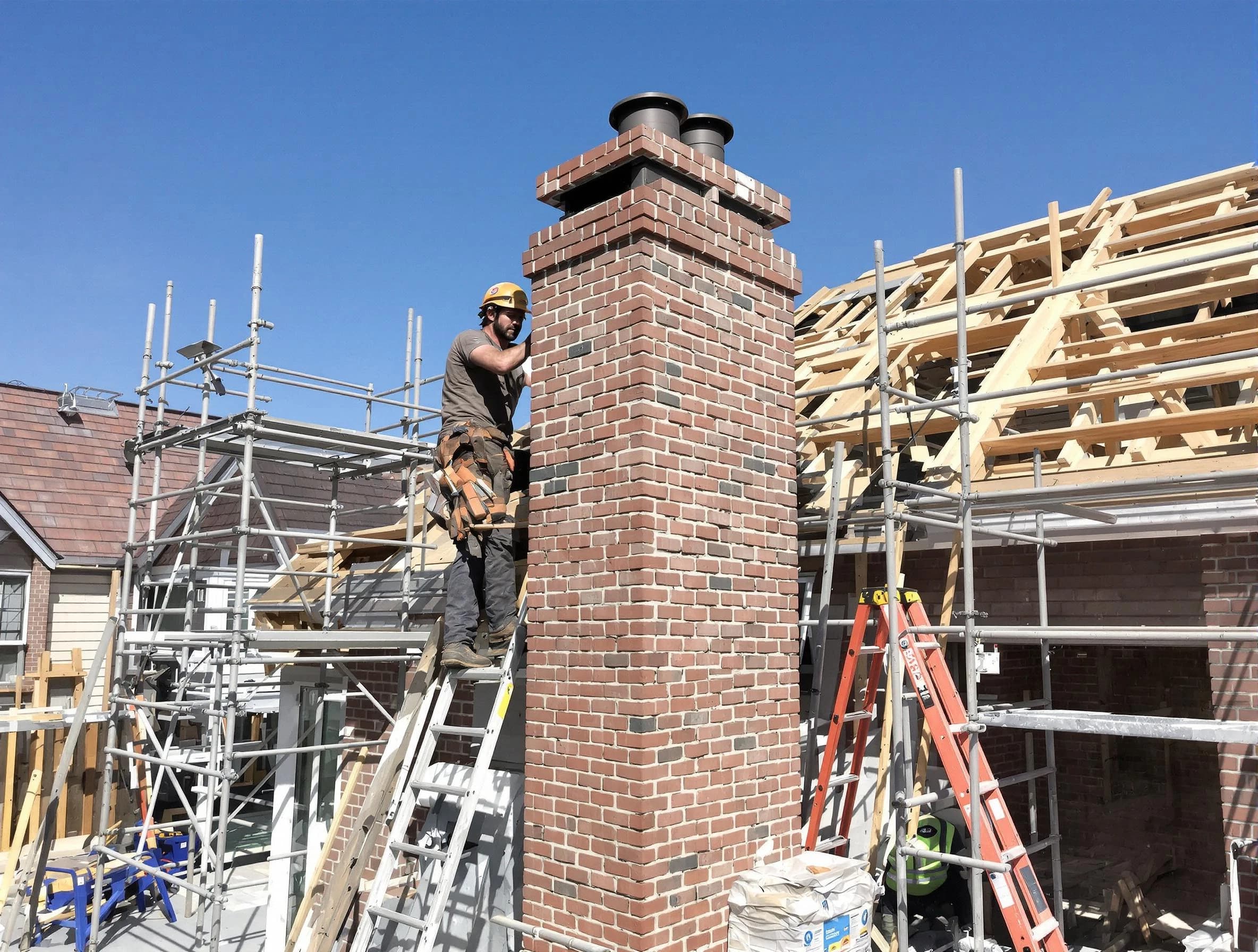 New chimney installation completed by Monroe Chimney Sweep in Monroe, NJ