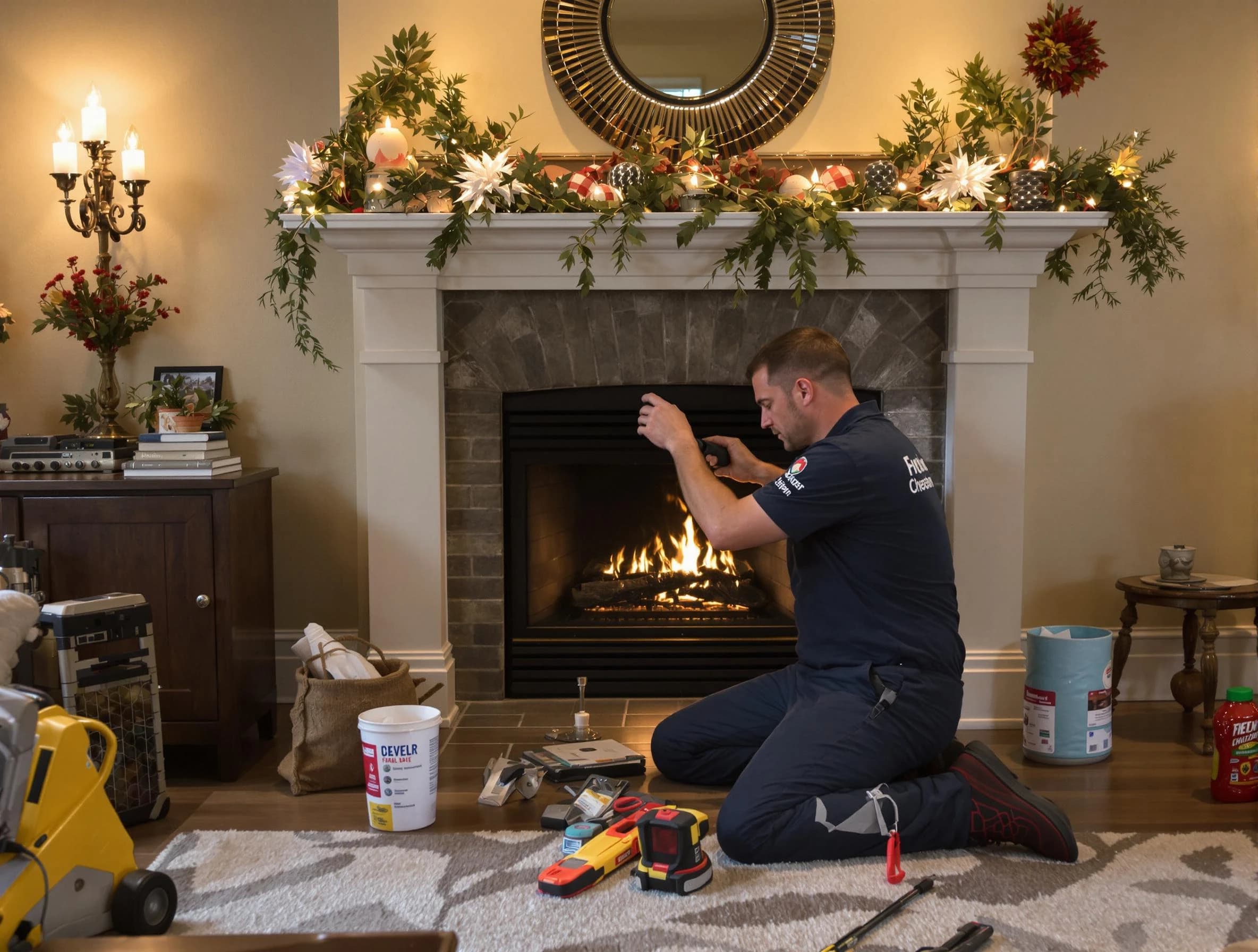 Monroe Chimney Sweep offering fireplace maintenance services in Monroe, NJ