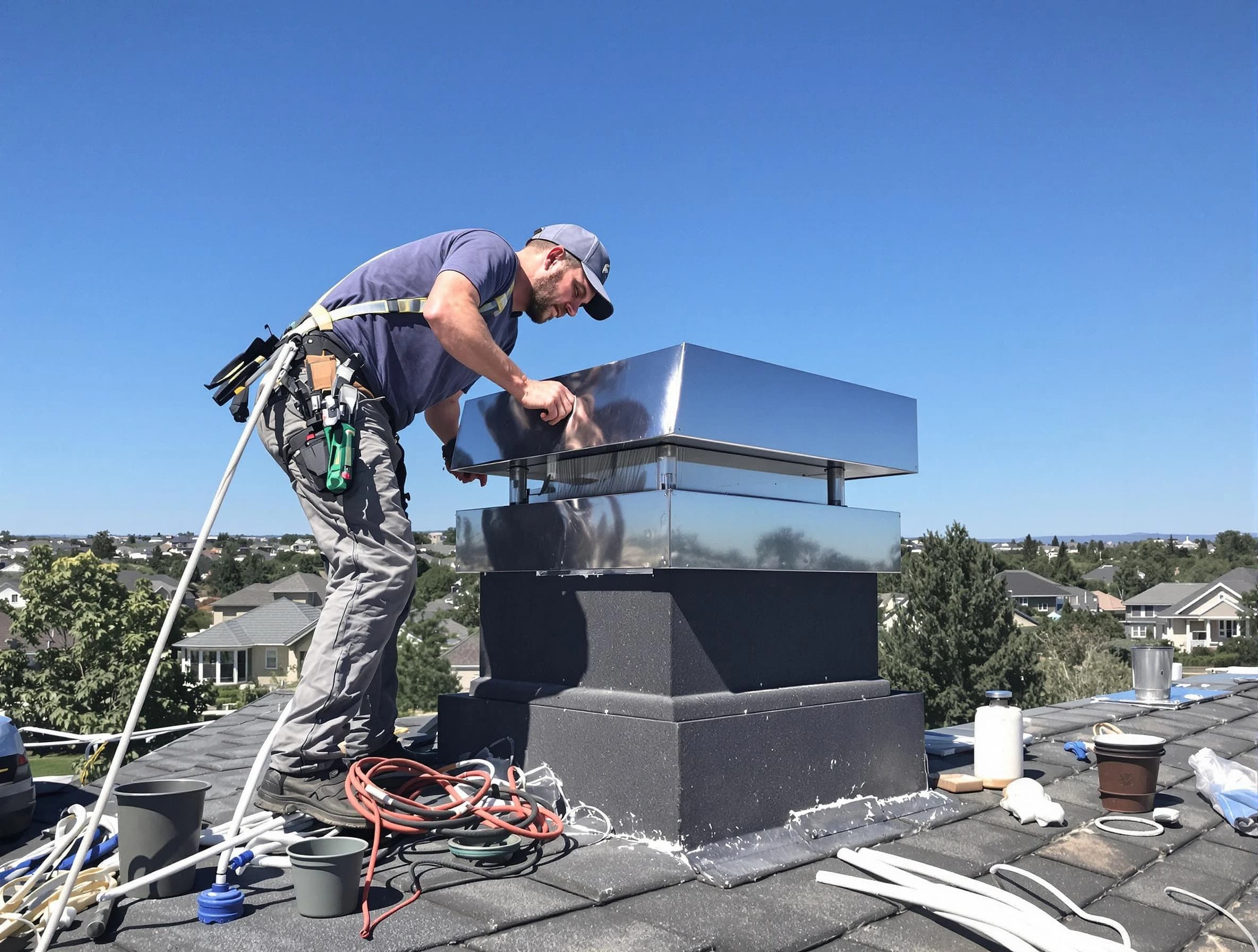 Chimney Cap Services service in Monroe, NJ