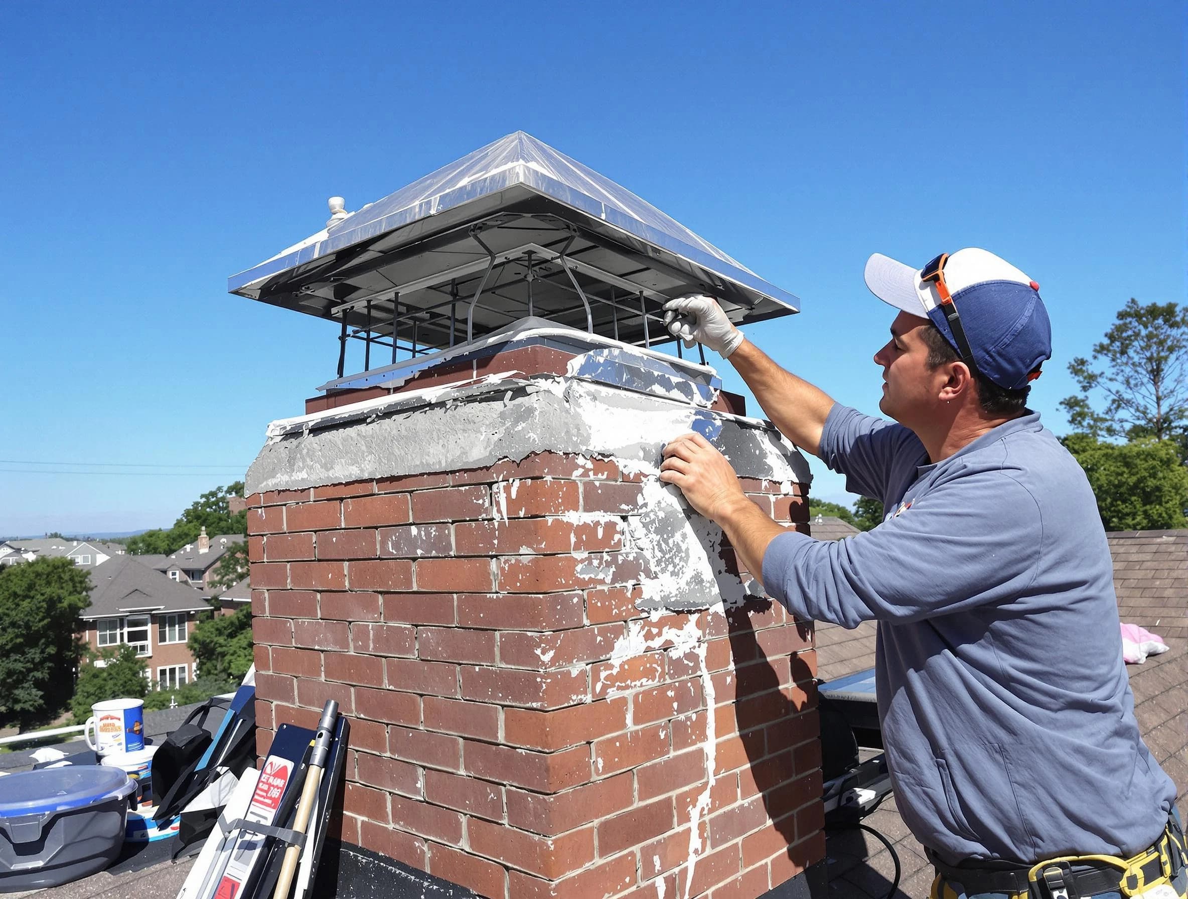 Chimney Crown Services service in Monroe, NJ